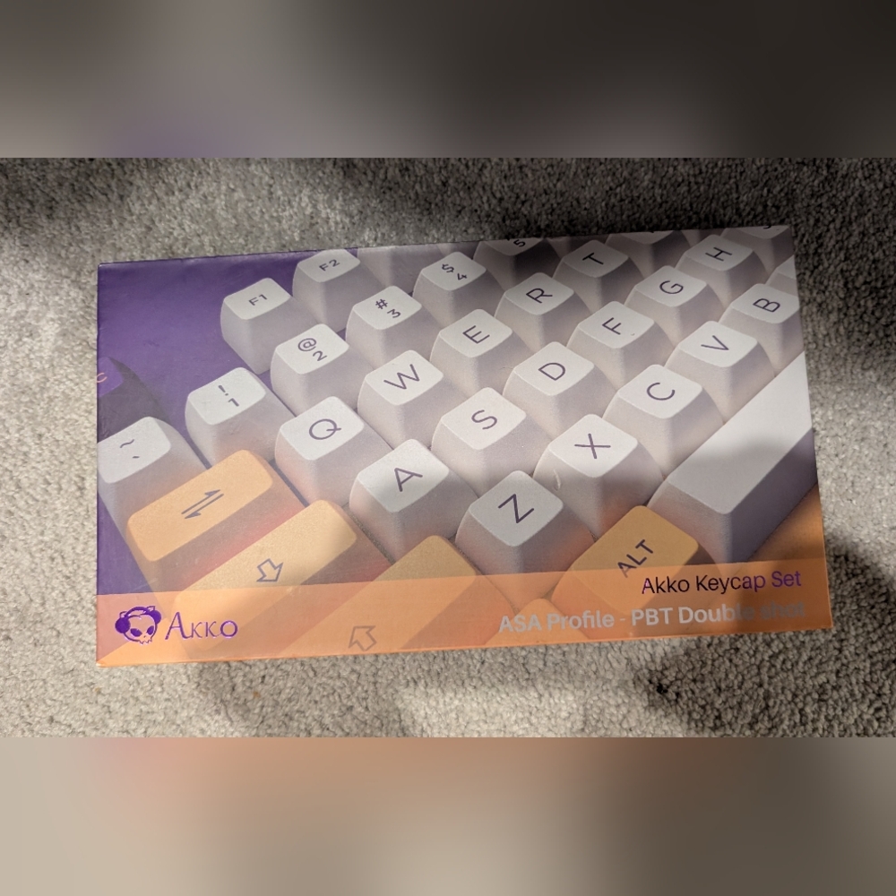 AKKO Los Angeles ASA Profile PBT Keycaps Set for MX Mechanical Keyboard Cherry